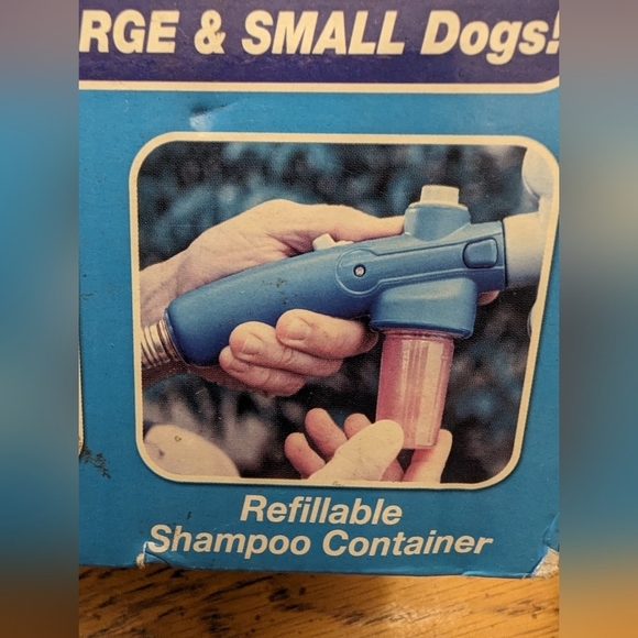 Woof Washer 360 Degree Adjustable Dog Bathing Washer Shampoo Tool Kit New in box - Picture 6 of 12